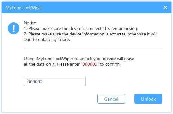 Supprimer le code de verrouillage iPhone avec iMyFone LockWiper