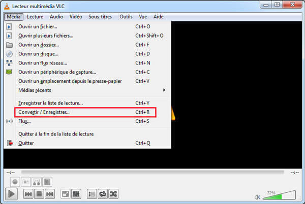 Sélectionner les ficheir VLC à charger
