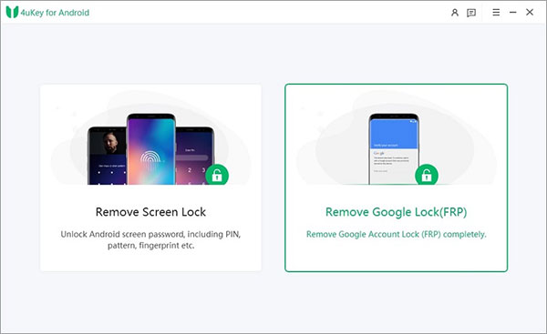 Connecter l'appareil sur Android Unlocker