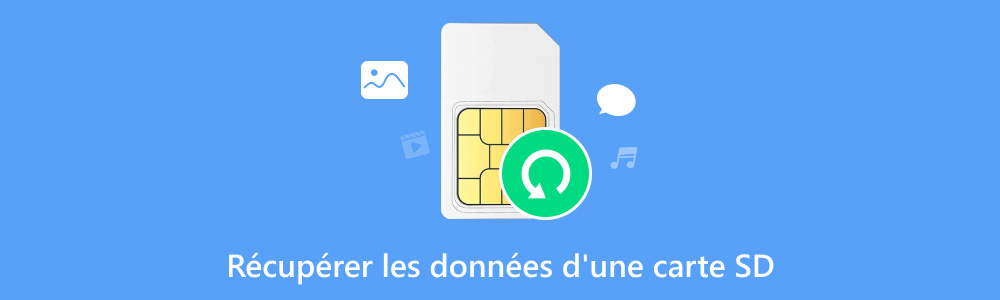 Logiciel pour récupérer les données d'une carte SD