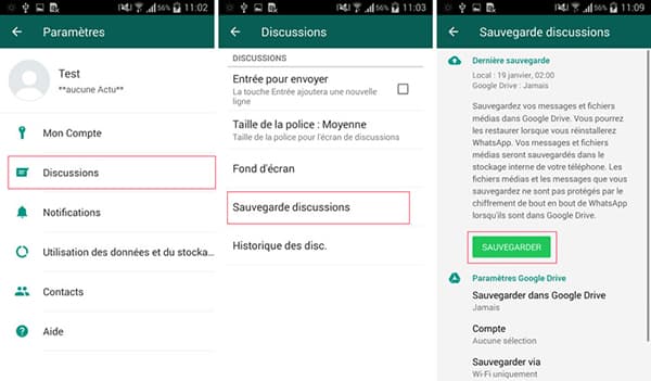 Recuperer Des Conversations Whatsapp Sur Un Nouveau Telephone