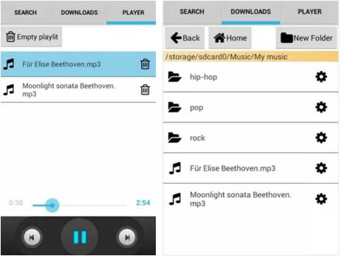 Télécharger de la musique sur Android avec Music MP3 Download Free CopyLeft