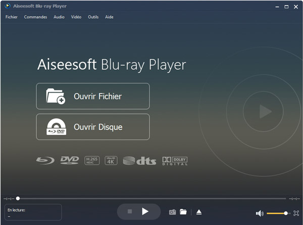 Ouvrir Aiseesoft Blu-ray Player