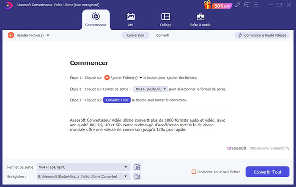 Aiseesoft Convertisseur Vidéo Ultime