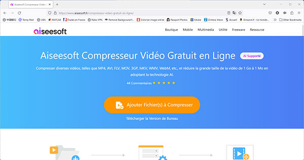 Aiseesoft Compresseur Vidéo Gratuit