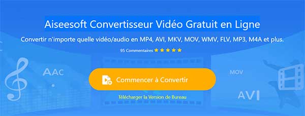 Aiseesoft Convertisseur Vidéo Gratuit en Ligne