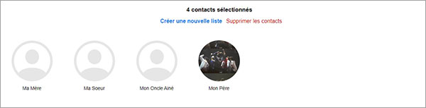 Supprimer les contacts iPhone sur iCloud