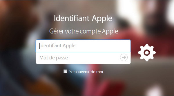 Gérer l'identifiant Apple