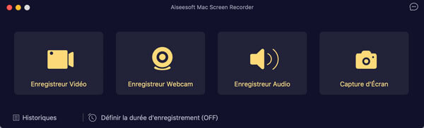 Démarrer l'enregistreur audio