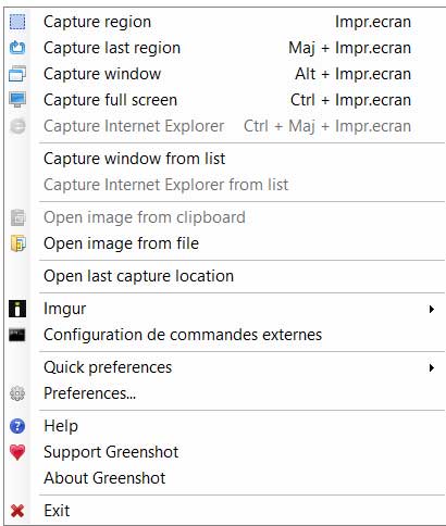 Capture windows from list