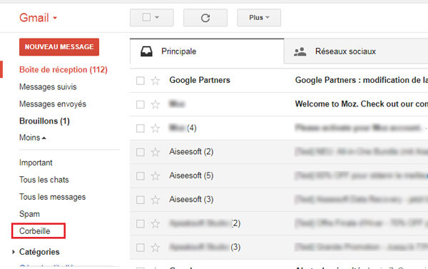 2 Methodes De Recuperer Des Mails Supprimes Depuis Gmail