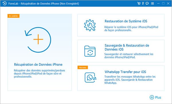 Exécuter Restauration de Système iOS