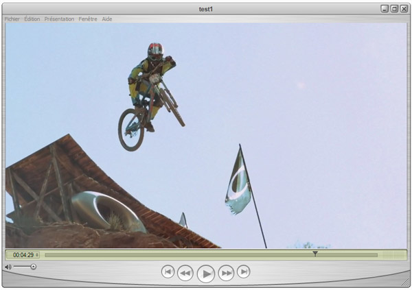 Lire la vidéo avec QuickTime Player