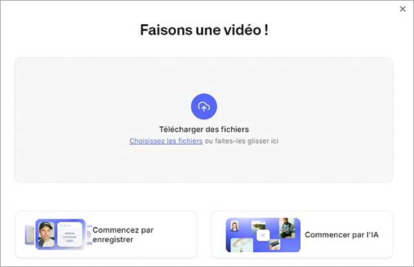 Importer la vidéo dont vous souhaitez améliorer