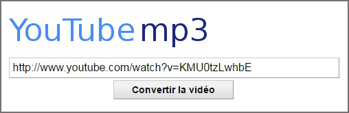 Convertisseur youtube mp3