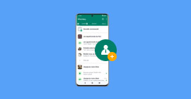 Comment ajouter un contact sur WhatsApp